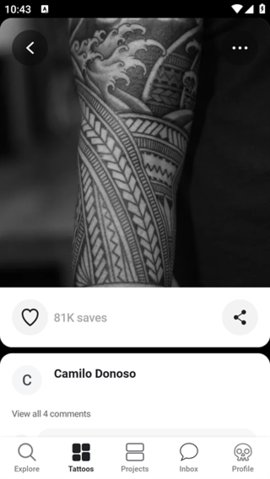 Tattoodo 6.4.7 安卓版  v6.4.7图1