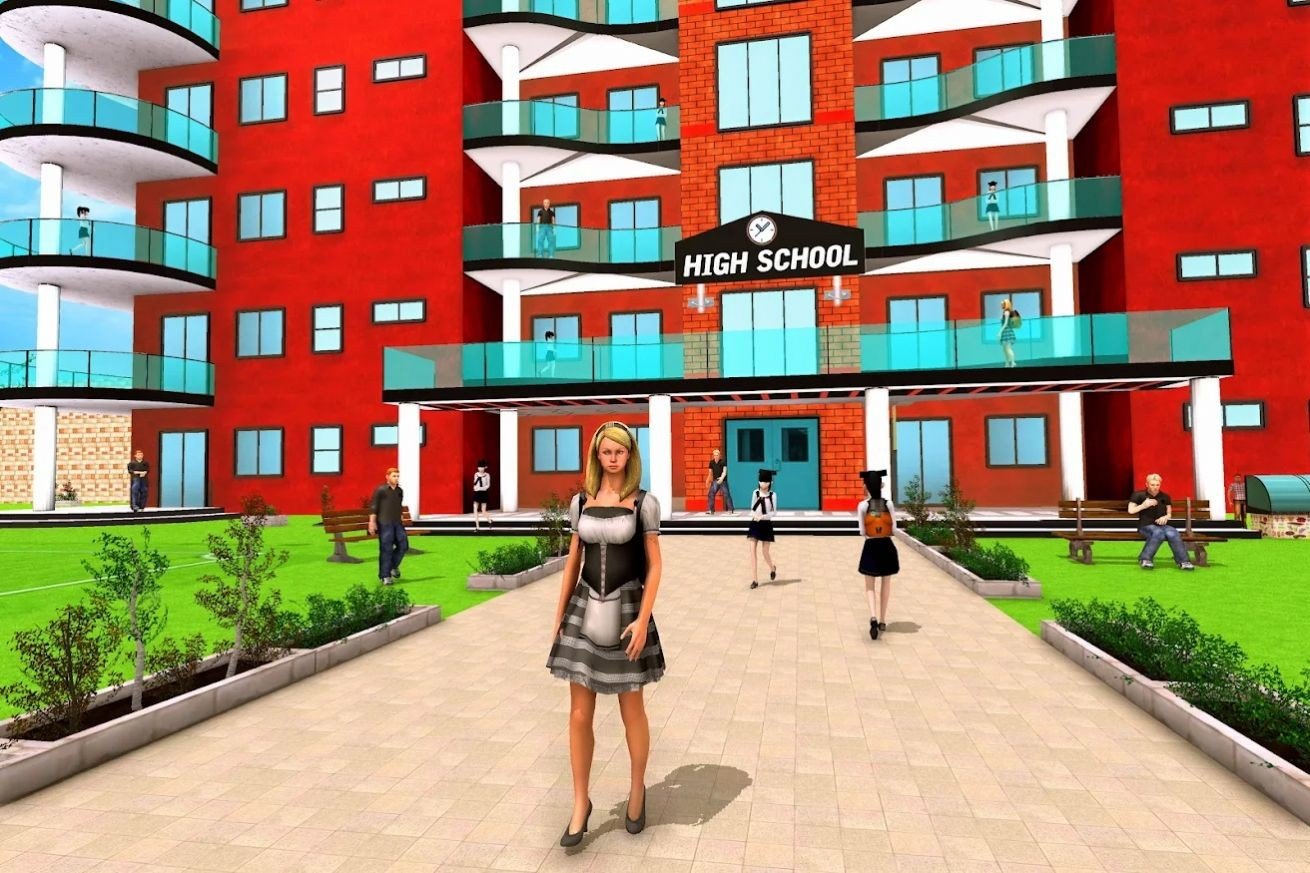 虚拟校园女生模拟器  v2.0.8图3