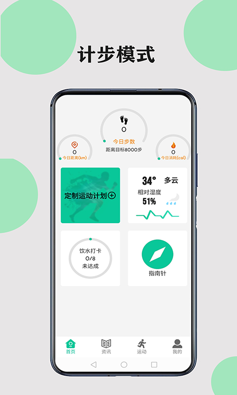 健康走路计步  v1.0.0图2