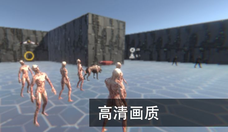 尸潮无尽挑战破解版  v0.1.3图1